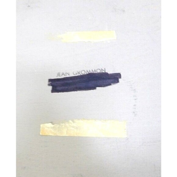 Oval shape wooden box painted with two ducks by JEAN GROMMON approx 15 x 9 x 3" - Picture 5 of 6